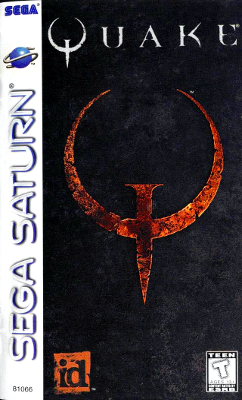 Front cover for Quake on the Sega Saturn.