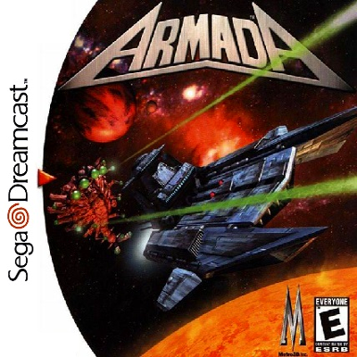 Front cover for Armada on the Sega Dreamcast.