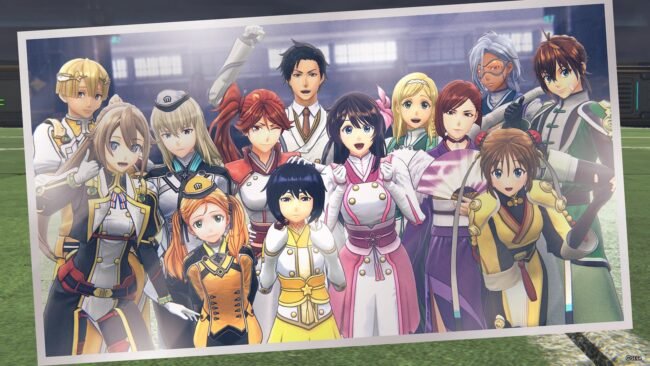 A group photo showing all the main and secondary characters.
