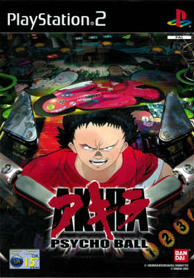 Front cover for Akira Psycho Ball for the Sony PlayStation 2.