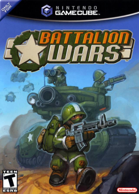 Front cover for Battalion Wars for the Nintendo Gamecube.