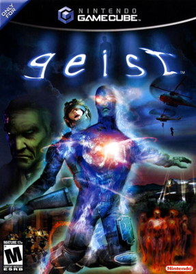 Front cover for Geist on the Nintendo Gamecube.