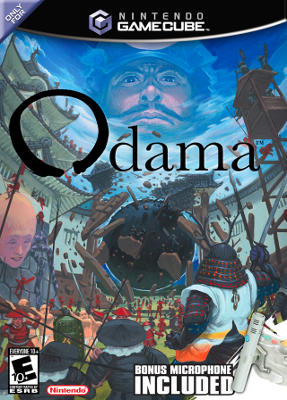 Front cover for Odama on the Nintendo Gamecube.