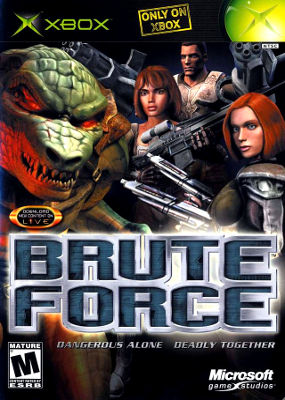 Front cover for Brute Force for the Microsoft Xbox.