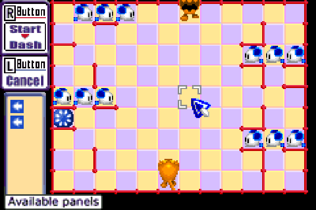 A simple looking stage featuring one cat enemy.