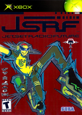 Front cover for Jet Set Radio Future for the Microsoft Xbox.