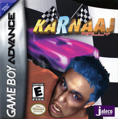 Front cover for Karnaaj Rally on the Game Boy Advance.