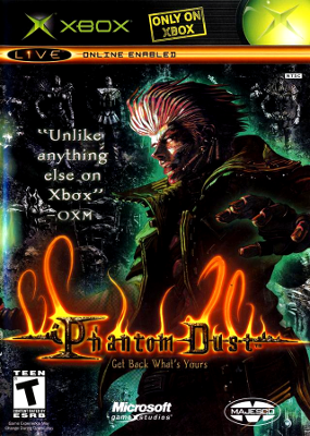 Front cover for Phantom Dust on the Microsoft Xbox.