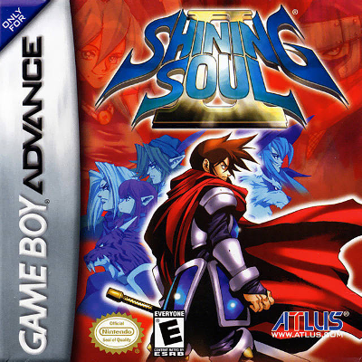 Front cover for Shining Soul II on the Game Boy Advance.
