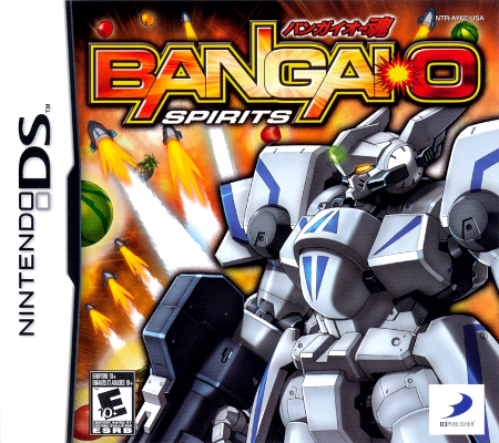 Front cover for Bangai-Oh Spirits on the Nintendo DS.