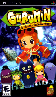 Front cover for Gurumin: A Monstrous Adventure on the Sony PSP.