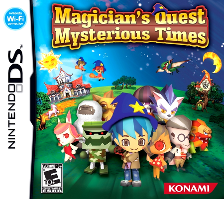 Front cover for Magician's Quest: Mysterious Times on the Nintendo DS.
