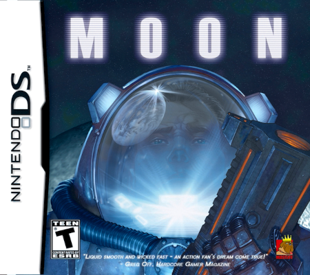 Front cover for Moon on the Nintendo DS.