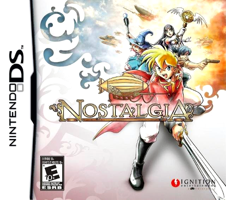 Front cover for Nostalgia on the Nintendo DS.
