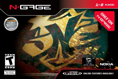 Front cover for One on the Nokia N-Gage.