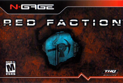 Front cover for Red Faction on the Nokia N-Gage.