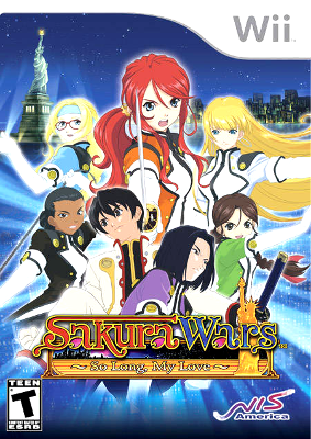Front cover for Sakura Wars: So Long, My Love for the Nintendo Wii.