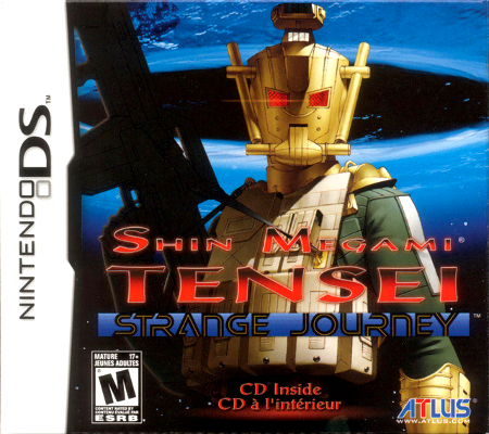 Front cover for Shin Megami Tensei: Strange Journey on the Nintendo DS.