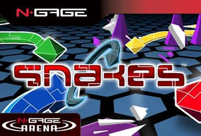 Front cover for Snakes on the Nokia N-Gage.