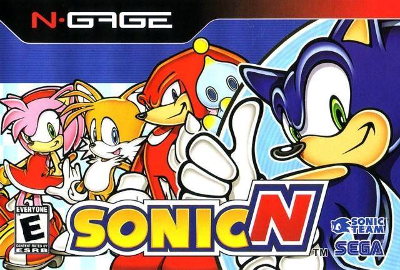 Front cover for Sonic-N on the Nokia N-Gage.