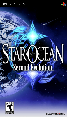 Front cover for Star Ocean: Second Evolution on the Sony PSP.