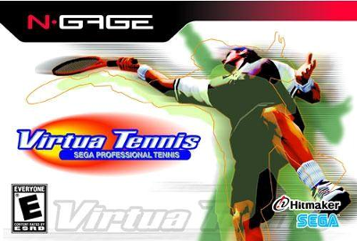 Front cover for Virtua Tennis on the Nokia N-Gage.