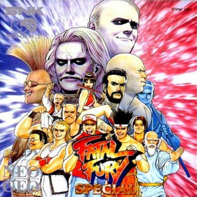 Front cover for Fatal Fury Special for the Neo Geo CD.