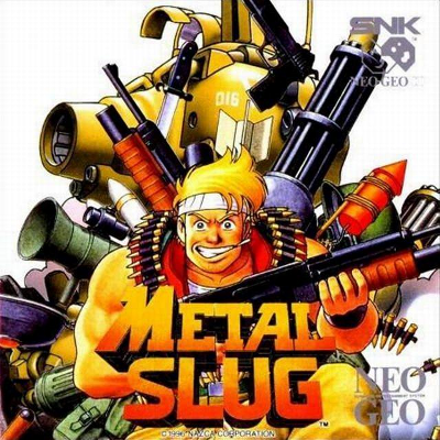 Front cover for Metal Slug on the Neo Geo CD.