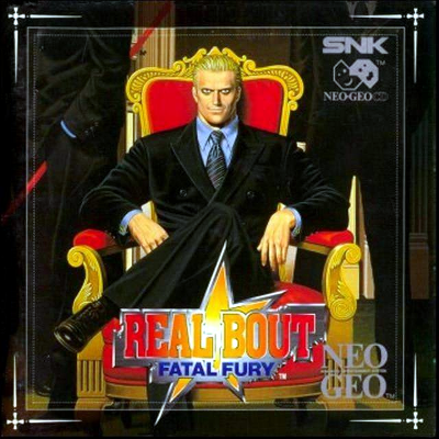 Front cover for Real Bout Fatal Fury on the Neo Geo CD.