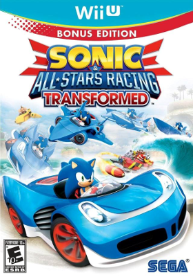 Front cover for Sonic & All-Stars Racing for the Nintendo Wii U.