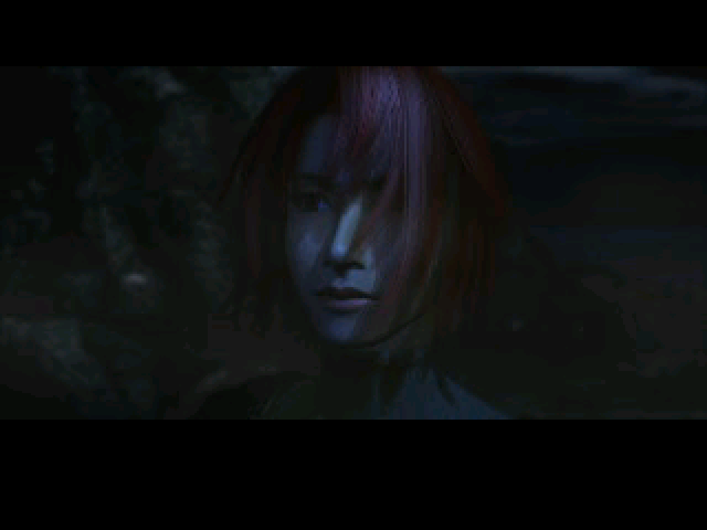 A full motion video sequence showing Regina's face.