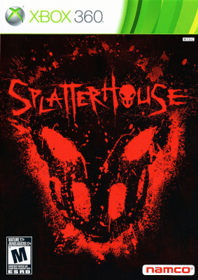 Front cover for Splatterhouse on Xbox 360.