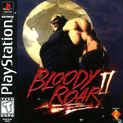 Front cover for Bloody Roar II on the Sony PlayStation.