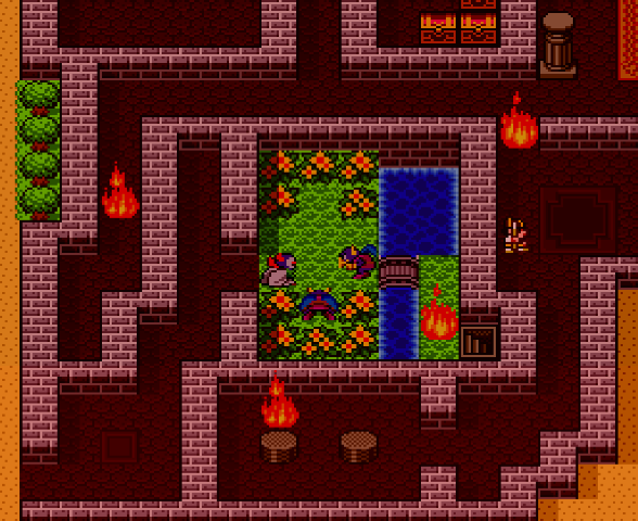 The opening story cinema for the second game.