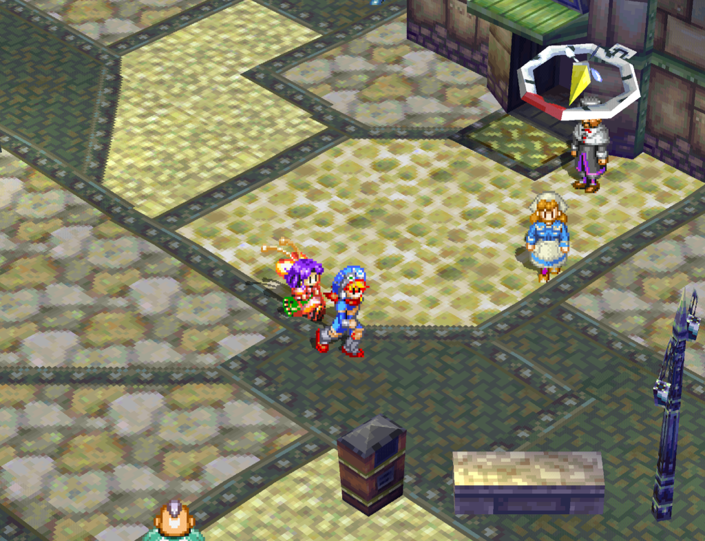 Justin and Sue Explore the Town of Parm.