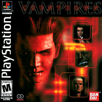 Front cover for Countdown: Vampires on the Sony PlayStation.