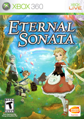Front cover for Eternal Sonata on Xbox 360.