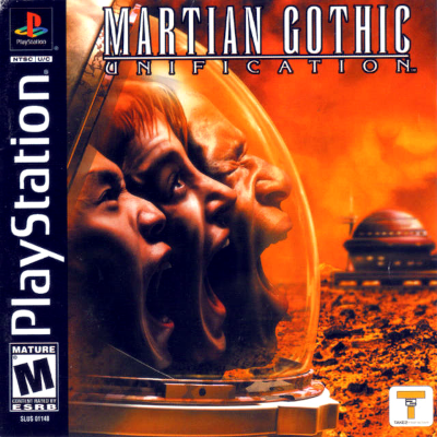Front cover for Martian Gothic: Unification on the Sony PlayStation.