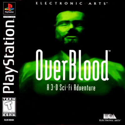 Front cover for OverBlood on the Sony PlayStation.