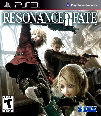 Front cover for Resonance of Fate on the Sony PlayStation 3.