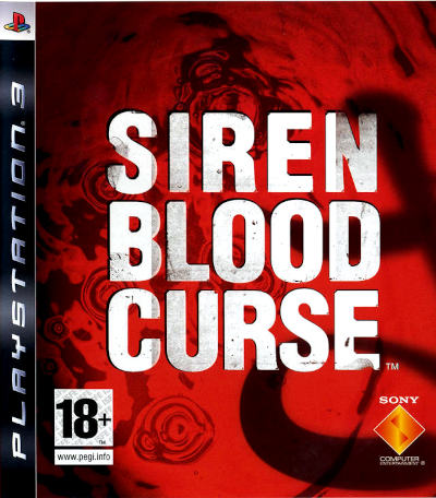 Front cover for Siren Blood Curse on the Sony PlayStation 3.
