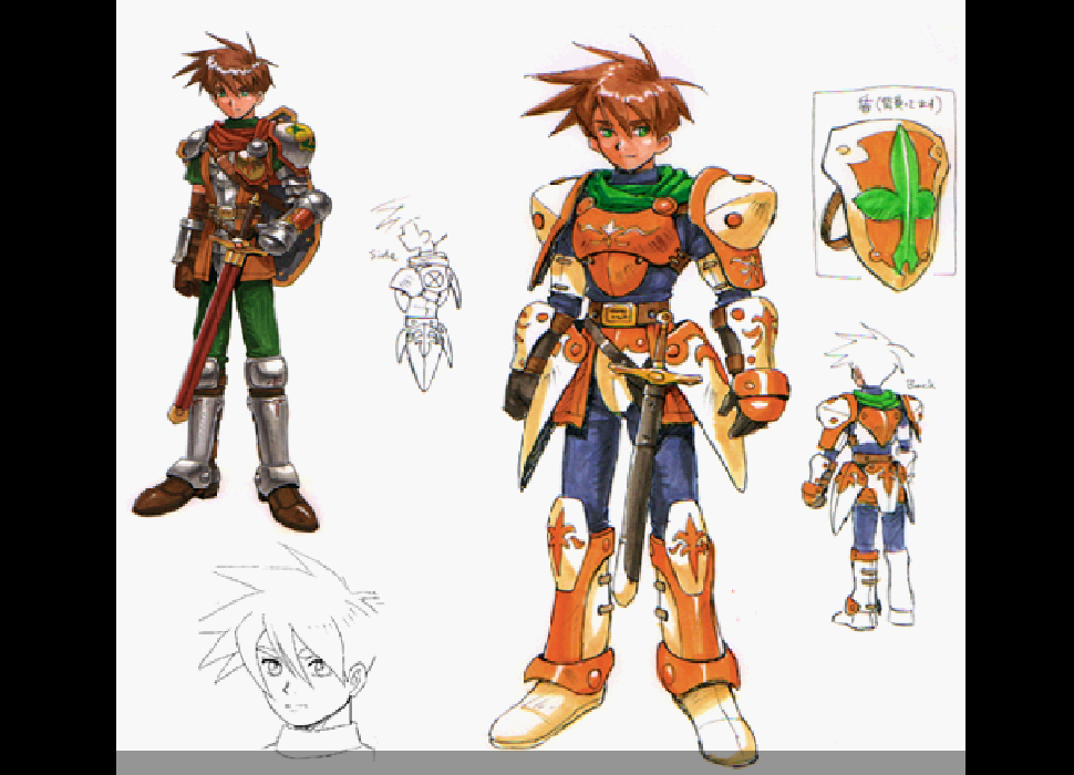 Concept art for the character Symbios.
