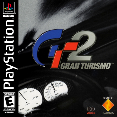 Front cover for Gran Turismo 2 on the Sony PlayStation.