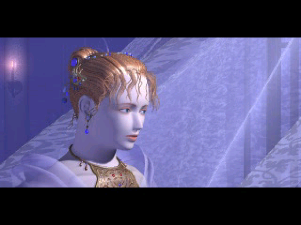 Opening full motion video in Final Fantasy V on the FF Anthology disc.