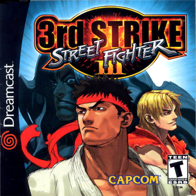 Front cover for Street Fighter III: 3rd Strike on the Sega Dreamcast.