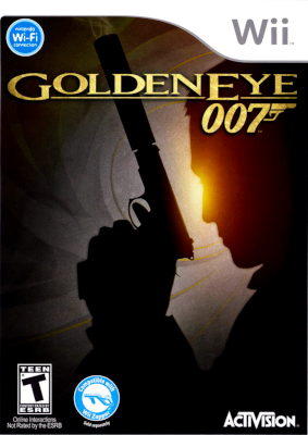 Front cover for Goldeneye 007 on the Nintendo Wii.