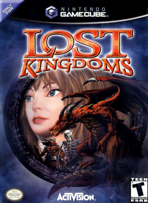Front cover for Lost Kingdoms on the Nintendo Gamecube.