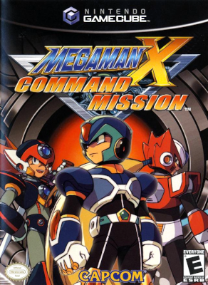 Front cover for Mega Man X: Command Mission on the Nintendo Gamecube.
