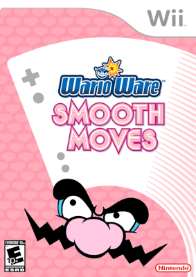 Front cover for Wario Ware: Smooth Moves for the Nintendo Wii.