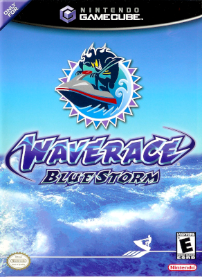 Front cover for Wave Race: Blue Storm on the Nintendo Gamecube.